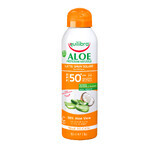 Equilibra Aloe, sunscreen milk, spray, SPF 50+, 150 ml