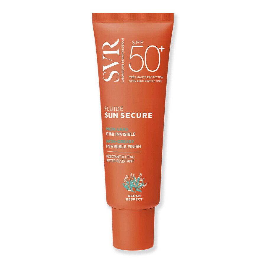 SVR Fluido Solare Protettivo SPF 50+ Crema Delicata per l Abbronzatura, 50 ml