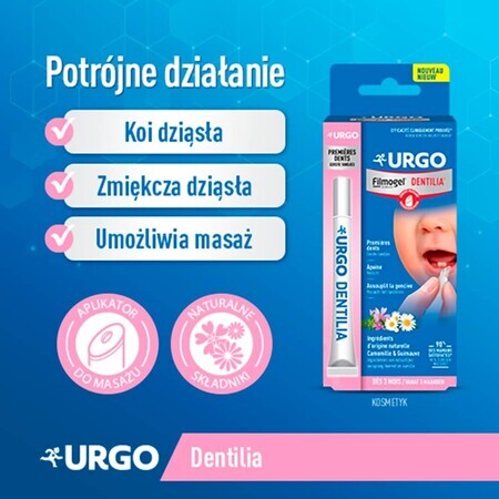 Urgo Dentilia, gel voor gebruik op tandvlees, 10 ml