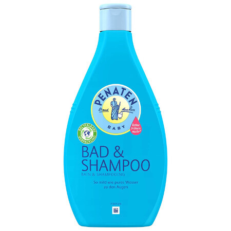 Penaten Baby Bad &amp; Shampoo, lichaams- en haarwas vanaf 1 maand met No More Tears formule, 400 ml