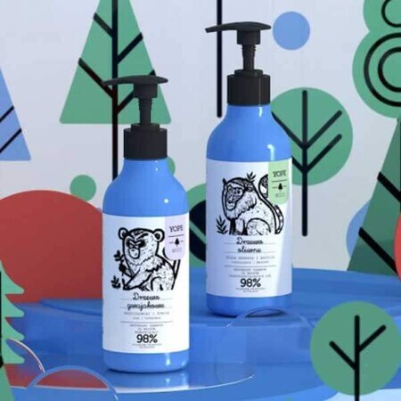 Yope Shampoo con Estratto di Albero di Olivo 98%, 300 ml