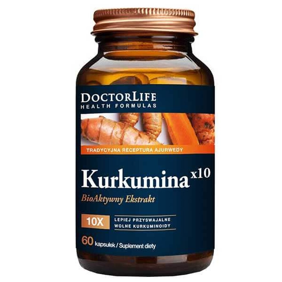 Doctor Life Kurkuminax10, 500 mg, 60 capsules