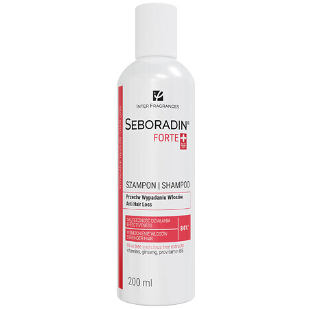 Seboradin Forte, shampooing pour cheveux tombants et clairsemés, 200 ml