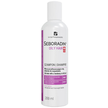 Seboradin Oily Hair, shampoo voor vet haar dat gevoelig is voor uitval, 200 ml