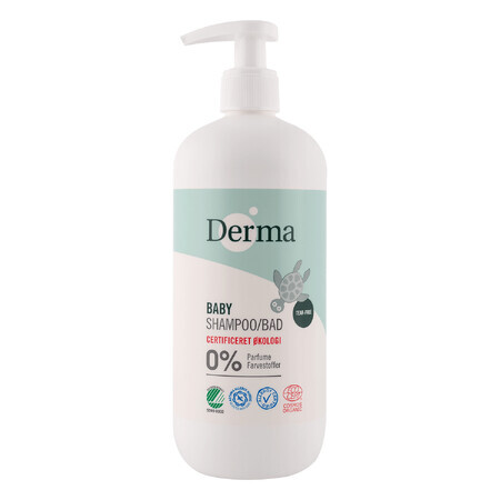 Derma Eco Baby, shampooing et savon de bain, 500 ml