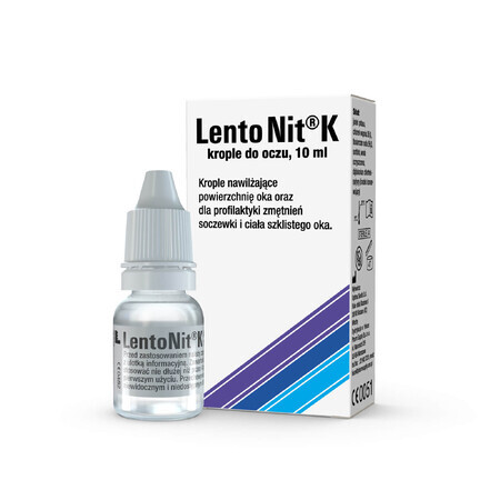 LentoNit K, oogdruppels, 10 ml