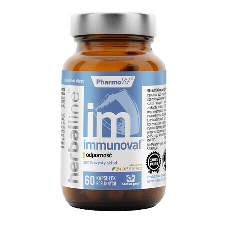 Pharmovit Immunoval - Integratore per il Sistema Immunitario, 60 Capsule