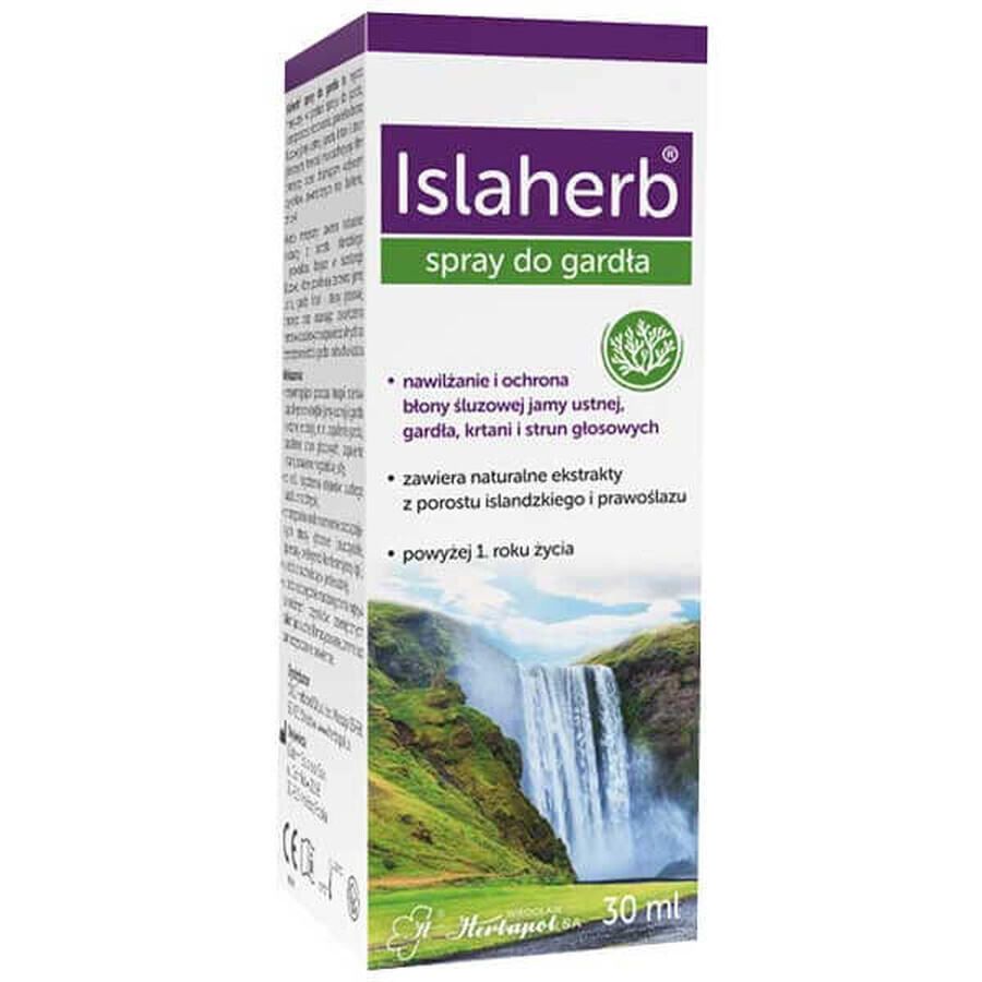 Islaherb, keelspray, 30 ml