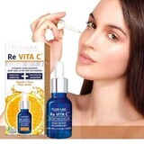 Floslek ReVita C fitoRetinol+C set, ultra revitalizer, nachtcrème, 50 ml + vitamineconcentraat voor de ogen, gezicht, hals en decolleté, 30 ml