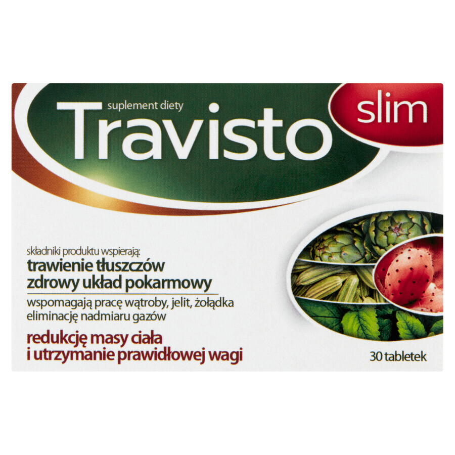 Travisto Slim, 30 tabletten