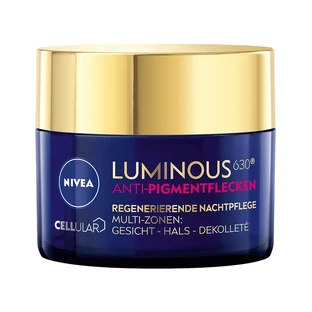 Nivea Cellular Luminous 630, regenerujący krem przeciw przebarwieniom, na noc, 50 ml