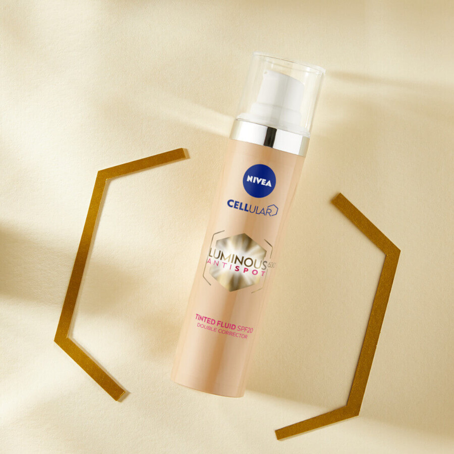 Nivea Cellular Luminous 630, anti-vlekverstevigende vloeistof, SPF 20, 40 ml