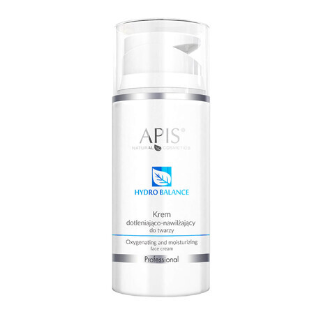 Apis Professional Hydro Balance, crème visage oxygénante et hydratante, 100 ml