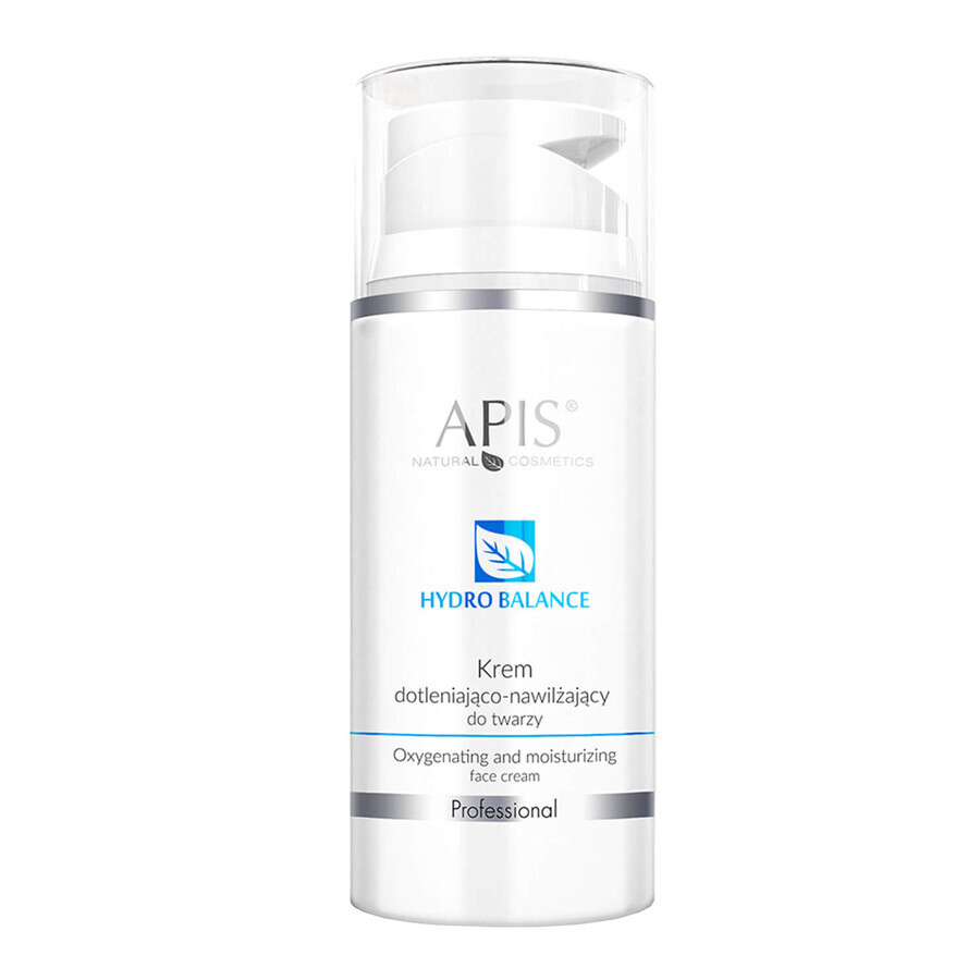 Apis Professional Hydro Balance, crème visage oxygénante et hydratante, 100 ml