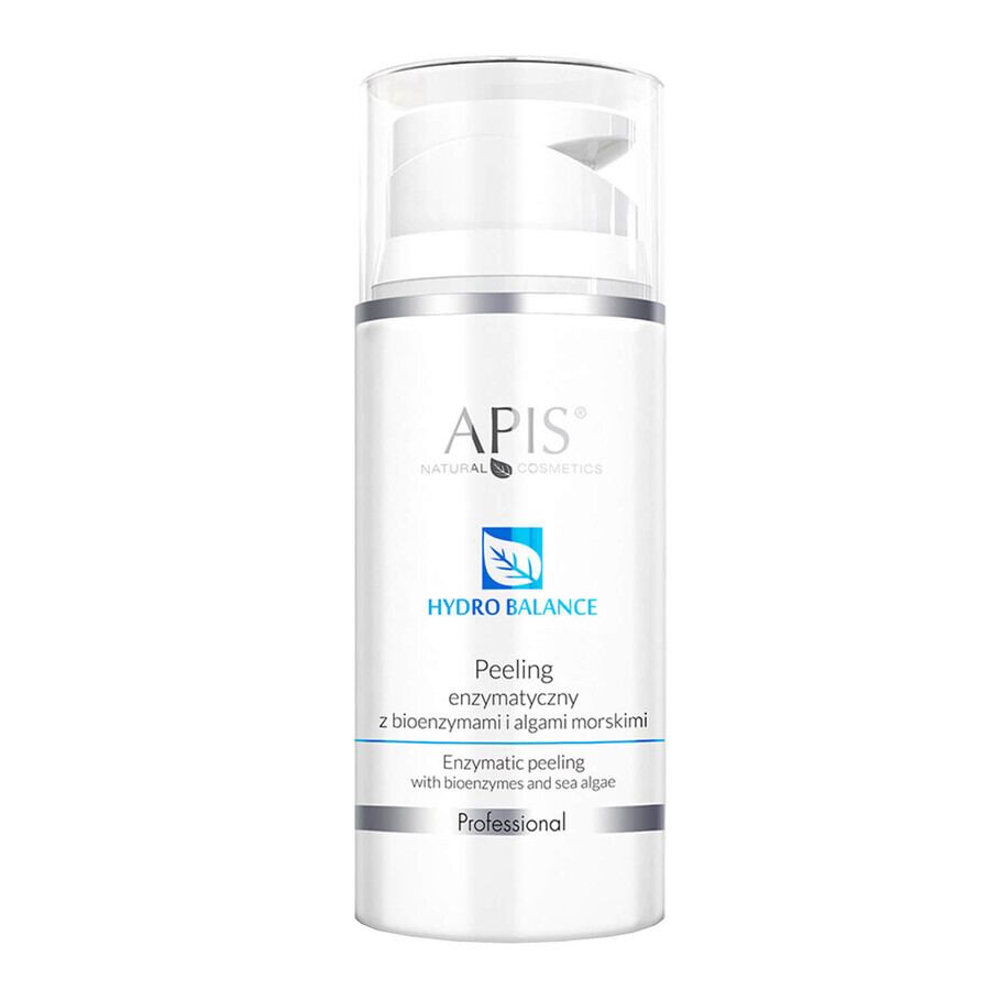 Apis Professional Hydro Balance, enzymatische peeling met bio-enzymen en zeealgen, 100 ml