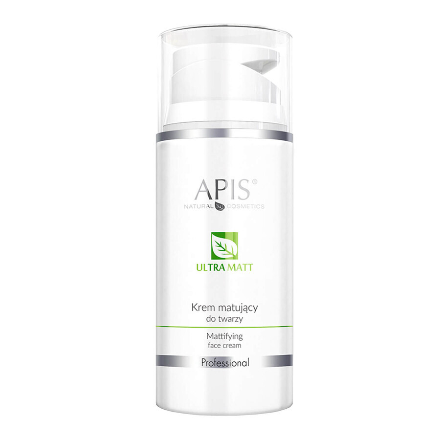 Apis Ultra Mattierende Hautcreme 100ml - Speziell für Fettige Haut  amp; Erweiterte Poren