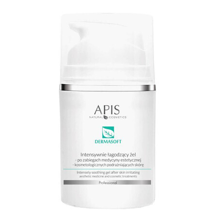 Apis Professional Dermasoft, gel apaisant intensif après les procédures esthétiques, 50 ml