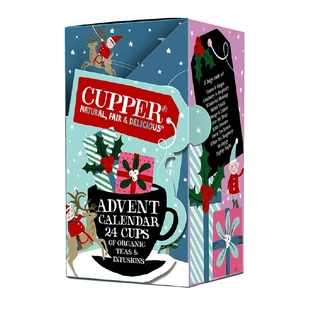 Advent Calendar Eco Cupper Tea, 24 sachets, Allos Hof