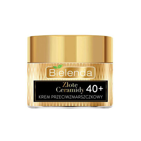 Bielenda Goldene Ceramide Feuchtigkeits- und Straffende Anti-Aging Tages- und Nachtpflege 40+ 50ml