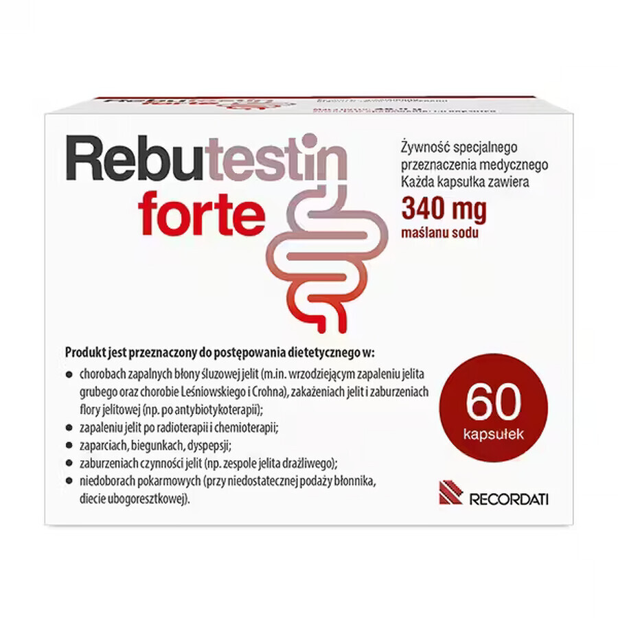 Rebutestin Forte, 60 capsules