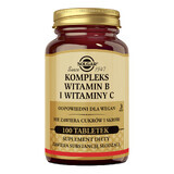 Solgar Complex van vitamine B en vitamine C, 100 tabletten