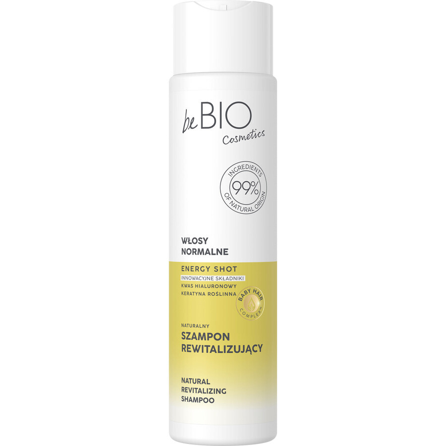 beBIO Ewa Chodakowska, shampooing naturel pour cheveux normaux, 300 ml