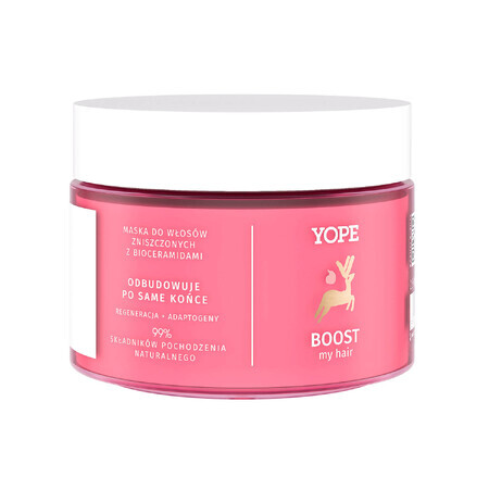 Yope Boost My Hair, masker voor beschadigd haar met bioceramiden, 250 ml