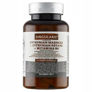 Magnesium Citrat + Kaliumcitrat + Vitamin B6, 120 Tabletten
