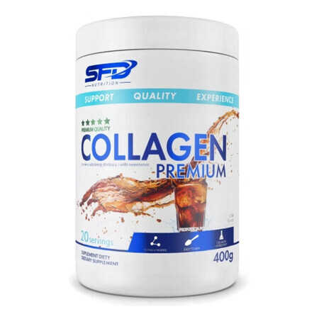 SFD Collageen Premium, colasmaak, 400 g