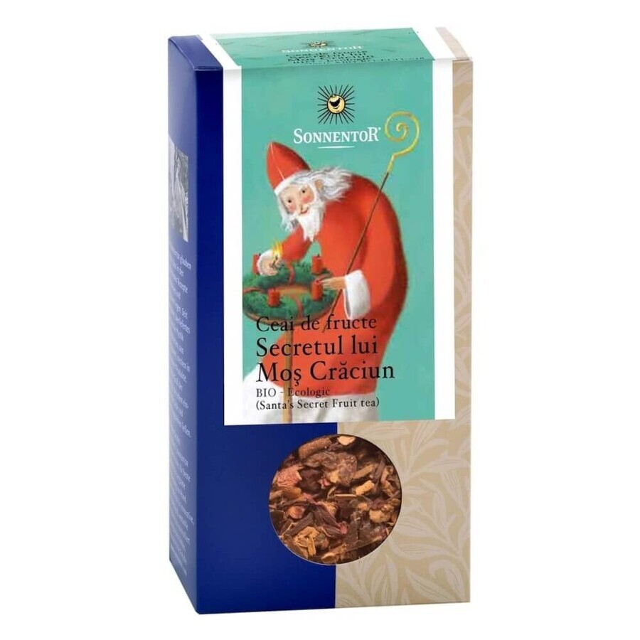 Ceai fructe eco Secretul lui Mos Craciun, 100 gr, Sonnentor