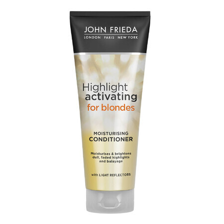 John Frieda Sheer Blonde, vochtinbrengende conditioner voor blond haar, Highlight Activating, 250 ml