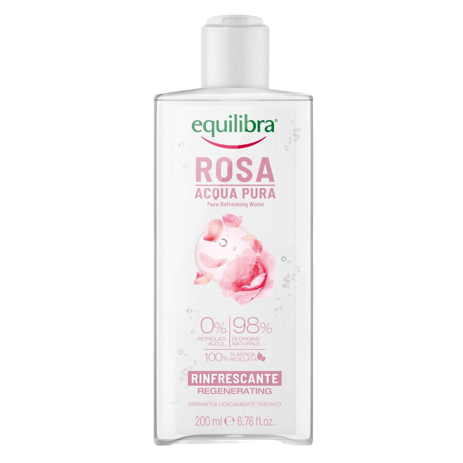 Equilibra, Erfrischendes Rosenwasser, 200 ml