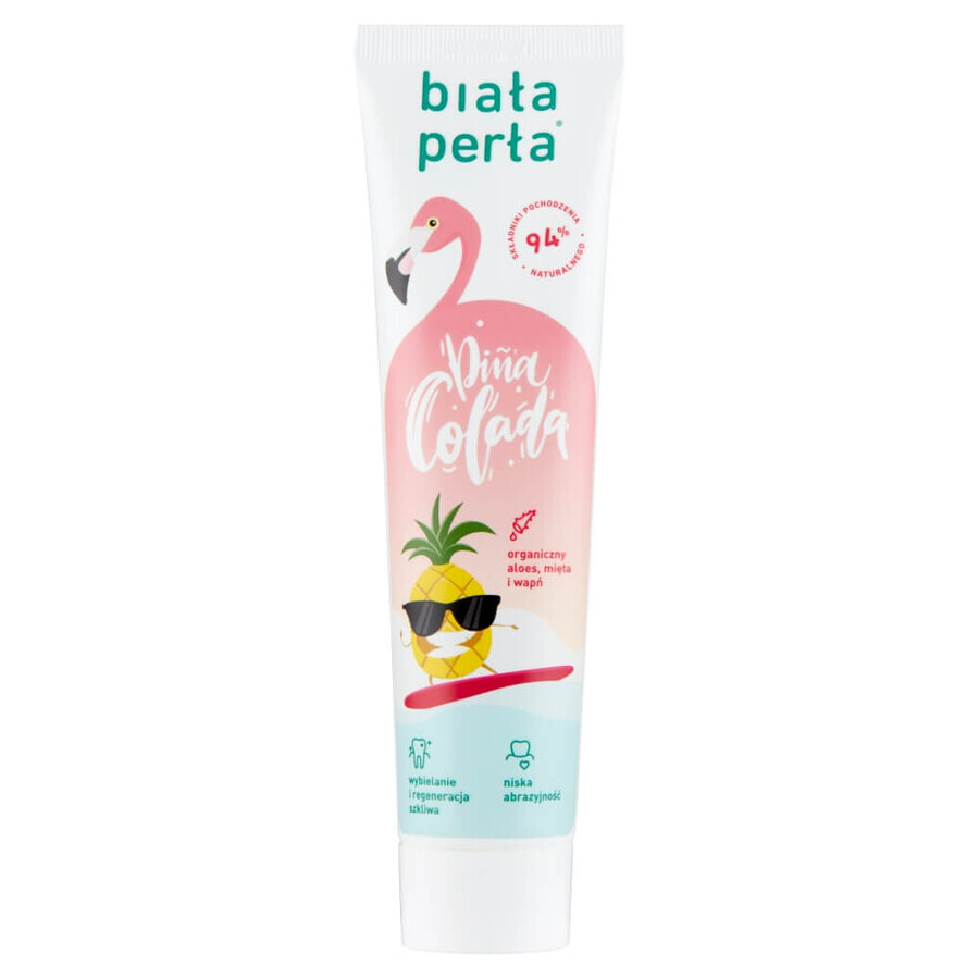 White Pearl, whitening toothpaste, Pina Colada, 100 ml