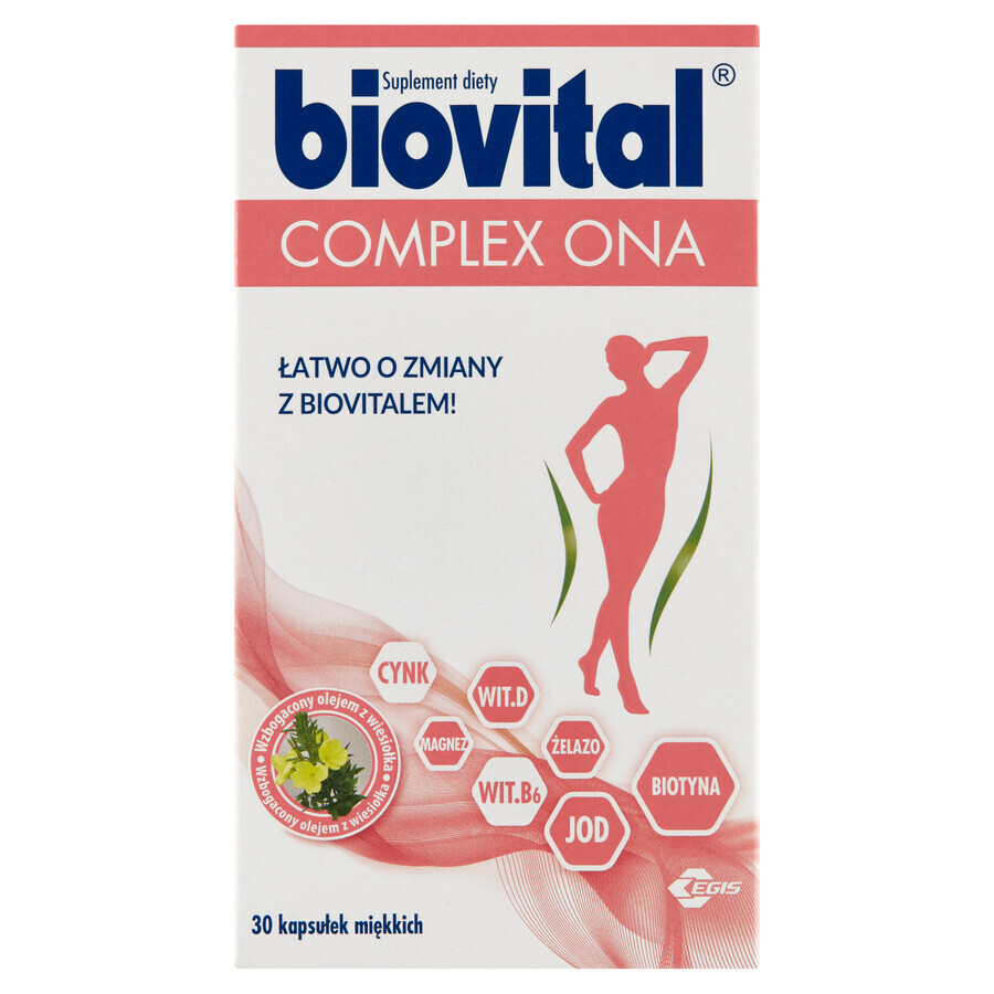 Biovital Complex Ona, 30 capsule