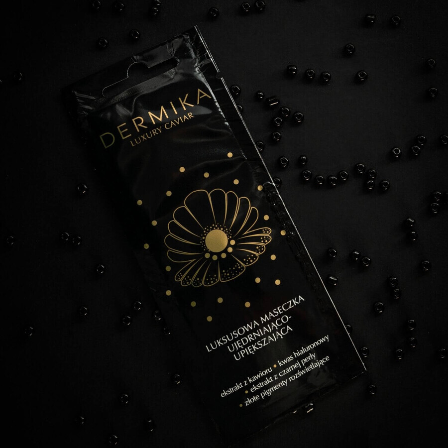 Crema maschera Dermika Premium con estratto di caviale, 10ml.