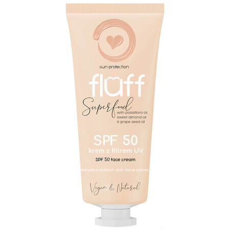 Fluff Superfood, crème met UV-filter, SPF 50, 50 ml