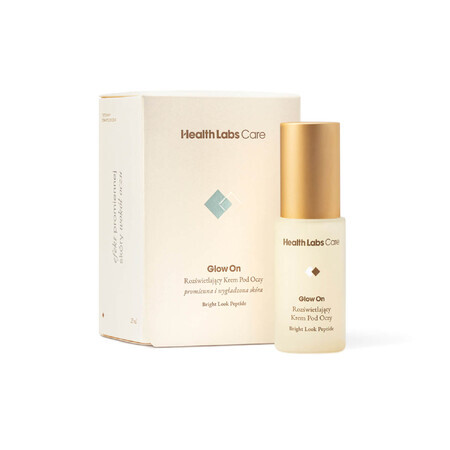 Health Labs Glow On, crème éclaircissante pour les yeux, 15 ml