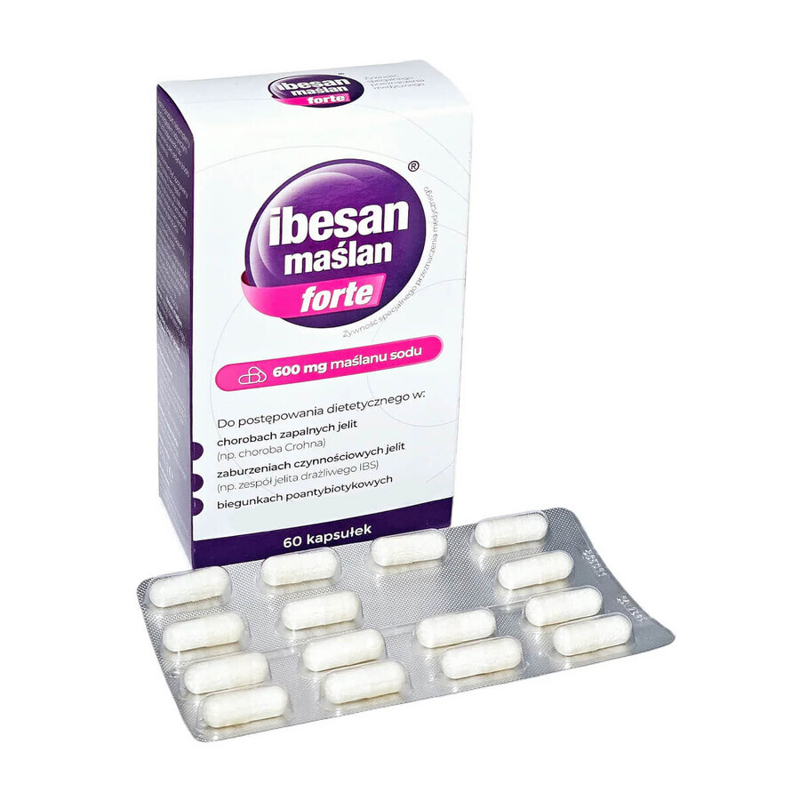 Ibesan Butyrate Forte, 60 capsule