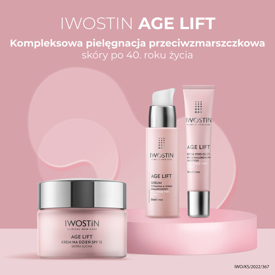 Crema Giorno Iwostin Age Lift SPF 15 pelle secca 40+ 50 ml