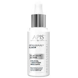 Apis Platinum Gloss Professional, rejuvenating elixir with tripeptides of platinum and copper, mature skin, 30 ml