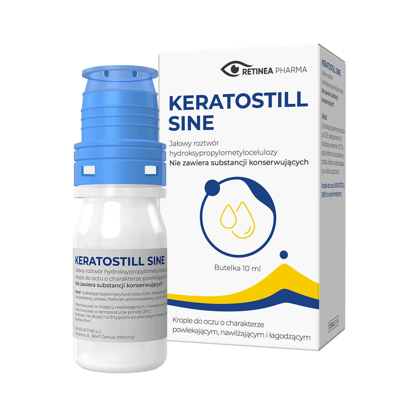 Keratostill Sine, oogdruppels, 10 ml