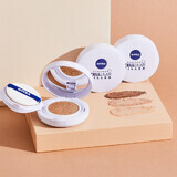 Nivea Cellular Hyaluron Filler 3in1 Care Cushion, antirimpelcrème-foundation in een kussen, 03 donker, SPF 15, 15 g