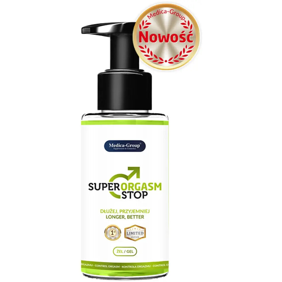 Medica-Group Super Orgasm Stop, gel om de ejaculatie uit te stellen, 150 ml