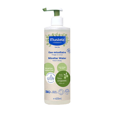 Mustela Bio Mizellenwasser, 400ml