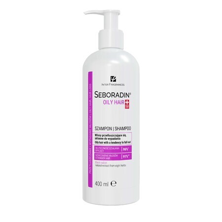 Seboradin Oily Hair, shampoo voor vet haar dat gevoelig is voor uitval, 400 ml