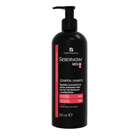 Seboradin Men, shampooing contre la chute des cheveux, 400 ml