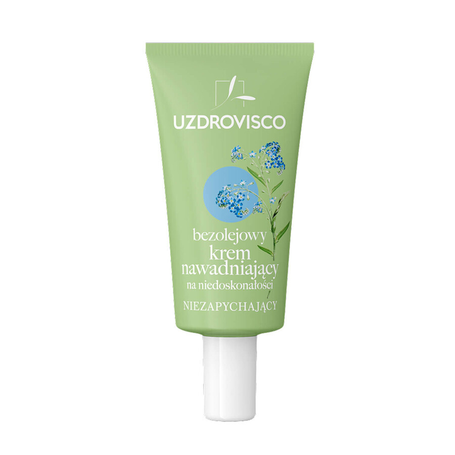 Uzdrovisco, Oil-free moisturizing cream for imperfections, non-comedogenic, 50 ml