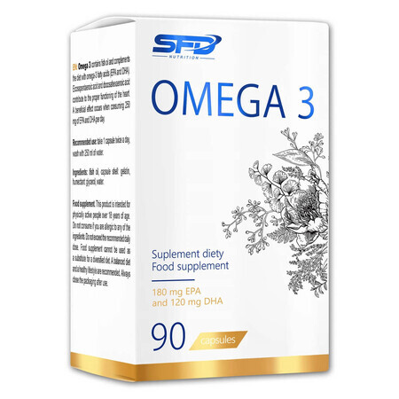 SFD Oméga 3, 90 gélules