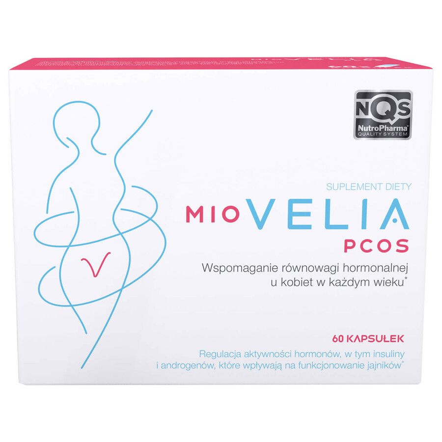 Miovelia PCOS, 60 capsules