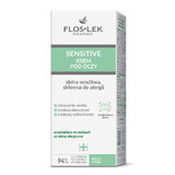 Flos-Lek Sensitive, oogcrème, gevoelige en allergische huid, 30 ml